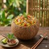 Fried Rice With Coconut & Chicken