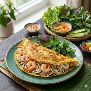 Sizzling Cake ( Seafood )