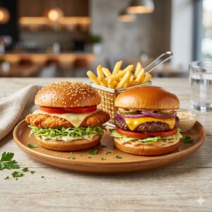 Beef / Chicken Burger
