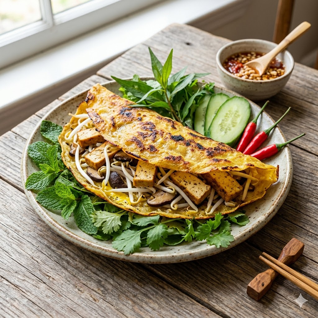 Rice Sizzling Pancake