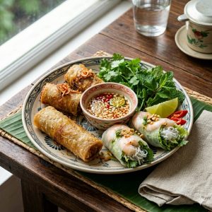 Mix Spring Rolls (Fresh & Fried)