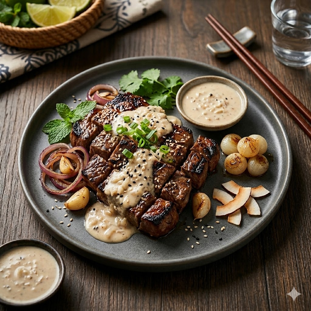 Grilled Beef With Coconut