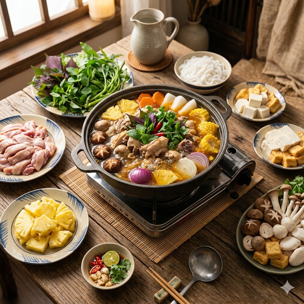 Traditional Chicken Hotpot